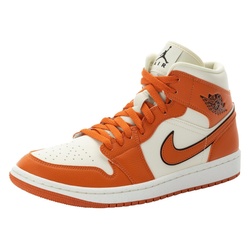 Jordan W Jordan 1 Mid Sneaker orange|weiß 43