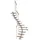DOLLE Mittelholmtreppe Dublin 71 cm Holz/Metall