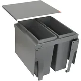 HAILO Abfallsammler HAILO AS Triple XL 450 18/18 Inset Frontauszug 45 cm