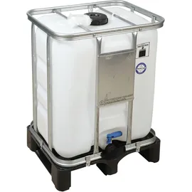 Floraworld Wassertank IBC Tank COMPACTLine 300 l UN auf Kunststoff-Palette