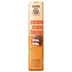 GEPA caramel crunch fairness Riegel bio