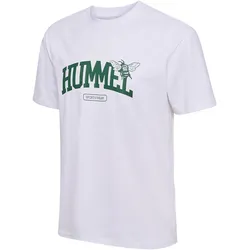 hummel hmlLOOSE University Bee T-Shirt 9001 - white XL