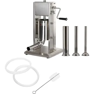 Melko Wurstfüllmaschine Edelstahl vertikal 3 L mit Handkurbel