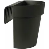 Euro3Plast Balkon-Hängetopf UP Ø 25 x 20 cm anthrazit
