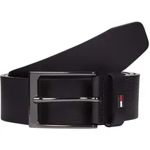 Tommy Hilfiger Herrengürtel Leder 3,5 cm schwarz 95