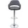 MCW Barhocker F16 45 x 45 x 100 cm Grau/Schwarz