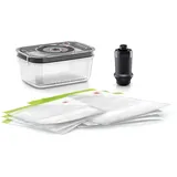 Bosch Frischhaltedose rechteckig schwarz 1,2 l