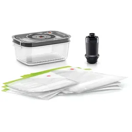 Bosch Frischhaltedose rechteckig schwarz 1,2 l