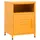 vidaXL Nachtschrank Senfgelb 35 x 35 x 51 cm Stahl