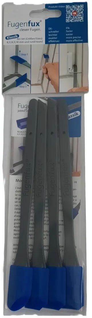 Fugenfux Fugenzieher 4er Set blau Klassik