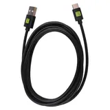 TECHLY USB-A auf USB-C 2 m Schwarz