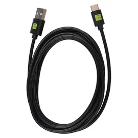 TECHLY USB-A auf USB-C 2 m Schwarz