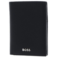 HUGO BOSS BOSS Classic Grained Trifold Card Case Black