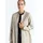 Maze Damen, Ledermantel 4202040 Greige 3XL - 3XL