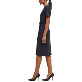 Comma, Kleid Etuikleid Blau 44