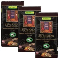 Rapunzel Bio 85 % Kakao Bitterschokolade 4x80 g