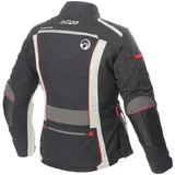 BÜSE Linda Damen Motorrad Textiljacke schwarz/grau/rot, 38