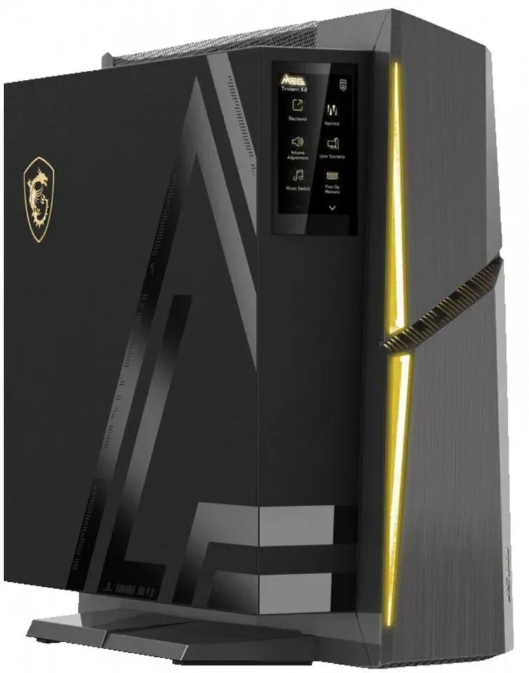 MSI MSI Trident X2 Gaming-Desktop verkürzt Gaming-PC (Intel High-End Intel Core Prozessor der 14. Generation, 00B92221-401, 32 GB GB RAM, 1000 GB HDD, 1000 GB SSD, High-End Intel Core Prozessor der 14. Generation)