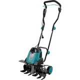 Könner & Söhnen KS 1500T E Elektro-Bodenhacke, 23 cm Stahl Fräsen, 1300 W, 230 V, Gartenfräse für Hofgrundstücken, Blumen- und Gartenbeeten