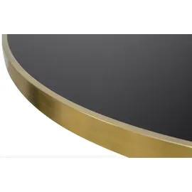 Casa Padrino Ø 120 cm schwarz/gold