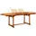 vidaXL Gartentisch Ausziehbar (160-240)x100x75 cm Braun