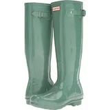 HUNTER Womens Original Tall Gloss Rain Boots - 40 EU