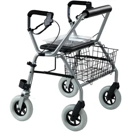 Stock-Fachmann Actimo Basic XXL Rollator Silber bis 280 kg belastbar