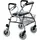Stock-Fachmann Actimo Basic XXL Rollator Silber bis 280 kg belastbar