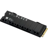 Western Digital WD_BLACK SN850X NVMe SSD 8TB, M.2 2280 / M-Key / PCIe 4.0 x4, Kühlkörper, retail (WDBB9H0080BNC)