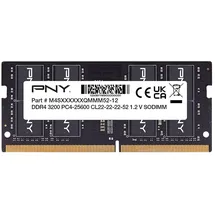 PNY 16GB DDR4 3200MHz CL22 1.2V Notebook-Speicher (MN16GSD43200-TB)