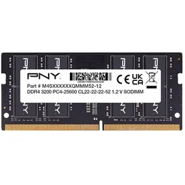 PNY 16GB DDR4 3200MHz CL22 1.2V Notebook-Speicher (MN16GSD43200-TB)