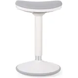 Wiltec Sitz- & Stehhocker Polyester Grau