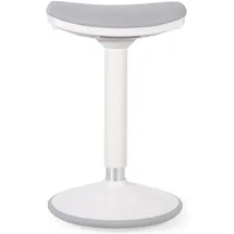 Wiltec Sitz- & Stehhocker Polyester Grau
