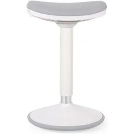 Wiltec Sitz- & Stehhocker Polyester Grau