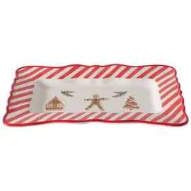 Boltze Servierplatte 39 x 25 cm 1-tlg. mehrfarbig