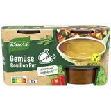 KNORR KnorrPrandell Pure Bouillon Gemüse – Pack von 6