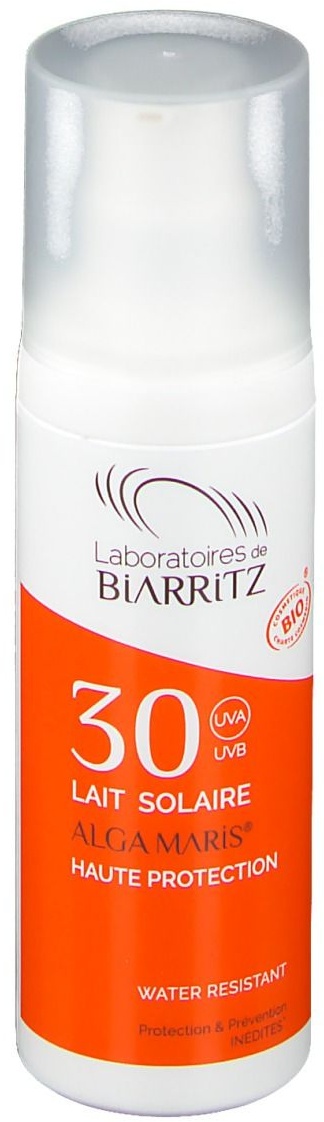 Laboratoires de BIARRITZ Alga Maris® Lait Solaire Visage & Corps SPF30 100 ml lait