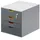 Durable Schubladenbox VARICOLOR 28 x 29,2 cm 4-tlg. grau