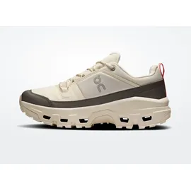 On Cloudrock Low WP Damen Wanderschuhe-Beige-7,5