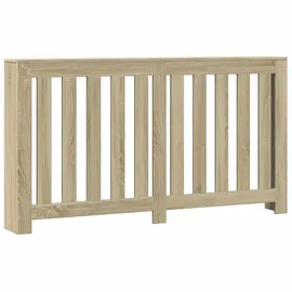 vidaXL Heizkörperverkleidung Sonoma-Eiche 149x20x82 cm Holzwerkstoff - Braun