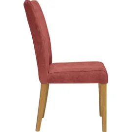 Home Affaire Esszimmerstuhl Aspen Polsterstuhl rot 2er Set