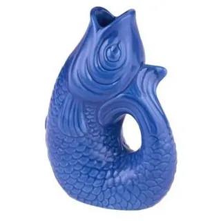 Giftcompany Dekovase Monsieur Carafon Vase / Karaffe Fisch XS azure 0,2l (Vasen) bunt