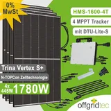 Offgridtec Balkonkraftwerk 1700W HM-1500 Trina Vertex-S 425 Mini-PV Solaranlage