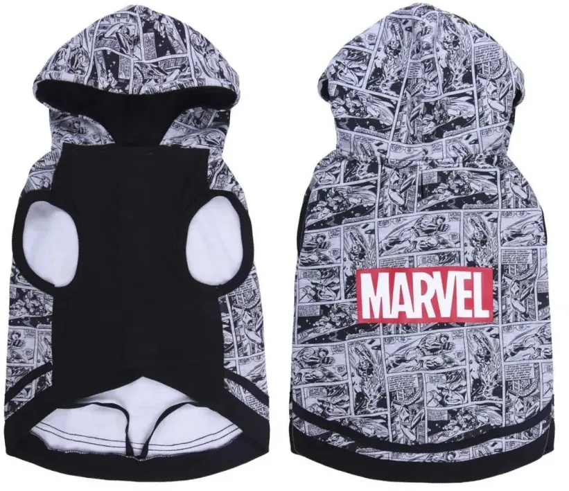 Hundeoverall Marvel - Logo (größe XXS)