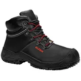 ELTEN LAURENZO PU Mid ESD S3, Herren, Leder, Stahlkappe, leicht, robust, Schwarz, Größe: 48