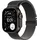 Apple Watch Ultra 3 GPS + Cellular 49 mm Titangehäuse Schwarz Milanese Loop Schwarz S