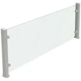 Glasschutz einbau 2 halterungen 1 glas - 1395x30x420 mm - 12512660 Eurast