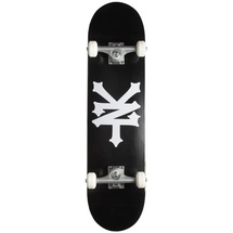 Zoo York Zoo Zoo Unisex – Erwachsene York Crackerjack Skateboard, Schwarz/Weiß, 8'