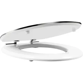 CORNAT Steel WC-Sitz mit Absenkautomatik Weiß