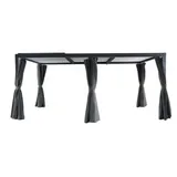 MWH Das Original Creador Kiosko XL 5,4 x 3,6 m Dunkelgrau